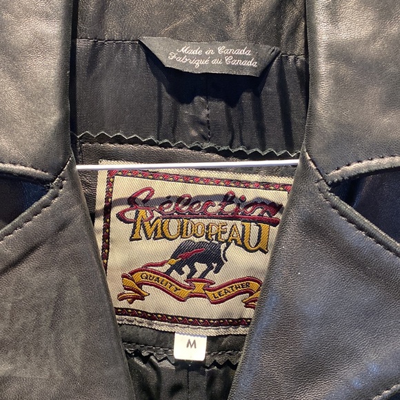 Vintage leather vest - Picture 3 of 4